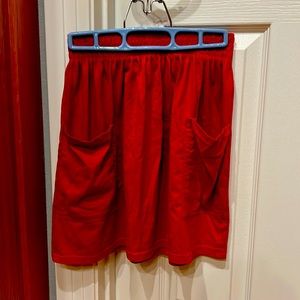 American Apparel Skirt Orange